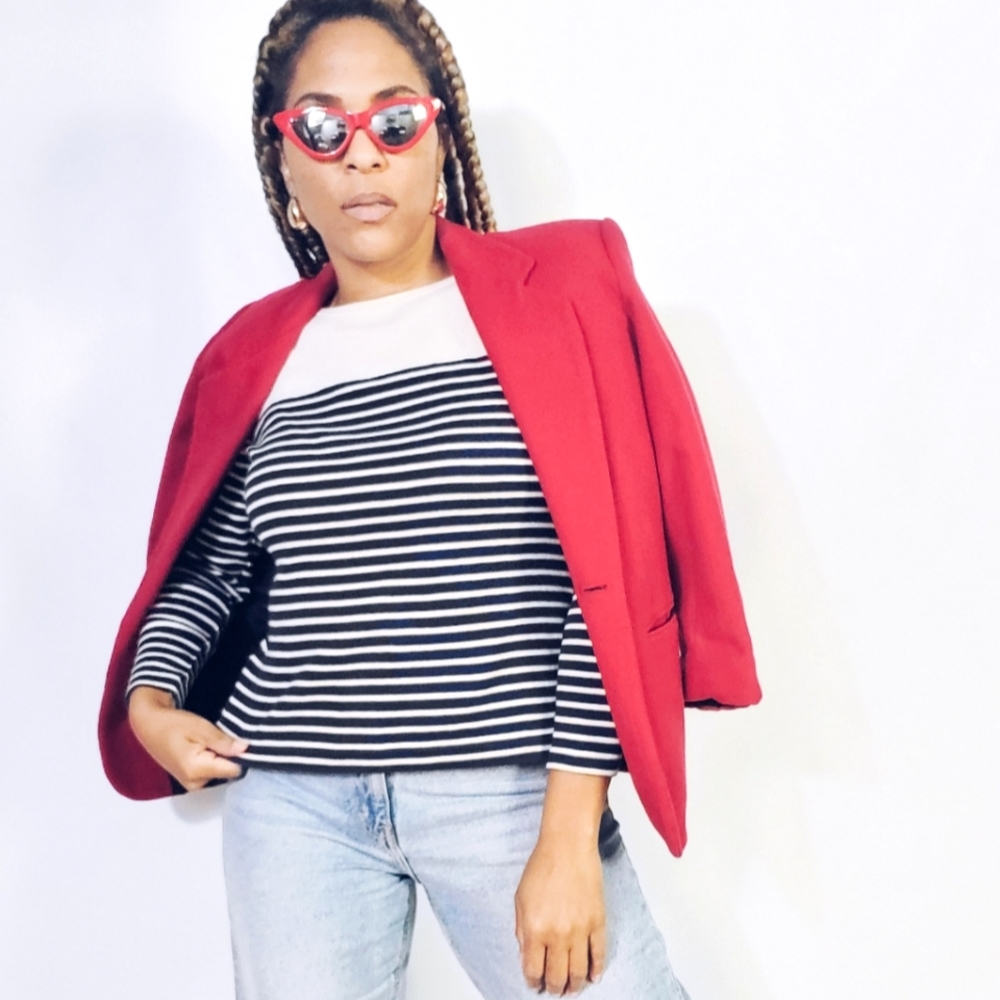 Petite Sophisticate Wool Blazer - Picture 2 of 11